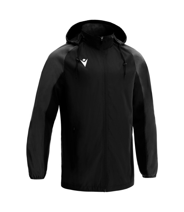 KFCK - ELBRUS FULL LENGTH ZIP RAINJACKET BLK/DGRY